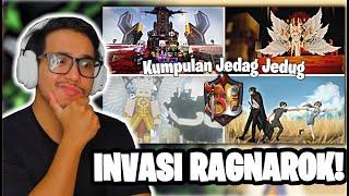 REACTION JEDAK JEDUK RAGNAROK INVASI KEREN PARAH !