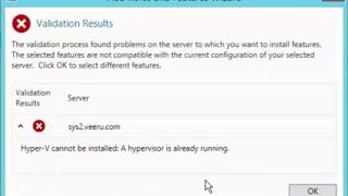 How to fix hyper-v cannot be installed a hypervisor is already running