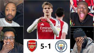 LES RÉACTIONS : ARSENAL ATOMISE MAN CITY (LE RÉAL VA LES ÉTEINDRE…)