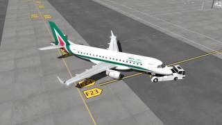 Pushback plugin for the Embraer E175 by X-CRAFTS for X-PLANE 11