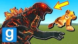 GODZILLA IS THE STRONGEST NEXTBOT  (gmod nextbot) |SHOOTABIRDIE