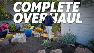 Laguna Beach Front Yard Specimen Garden Install