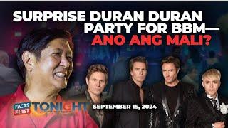 Eto ang isyu sa 'Duran Duran' party para kay Pres. Bongbong Marcos