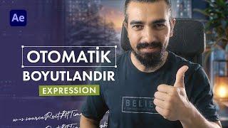 METİN KUTUSUNU OTOMATİK BOYUTLANDIRMA: After Effects Yazı Animasyonları İpuçları