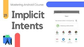 Implicit Intent in Android - Mastering Android #21