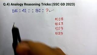 Reasoning Question Paper Analysis | SSC GD Reasoning Tricks 2023-24 | Reasoning Class ||