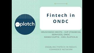 Fintech in ONDC