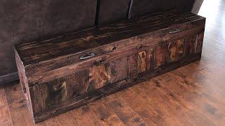 How to Build Rustic Chest Storage Box