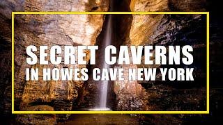 Exploring Secret Caverns in Howes Cave New York