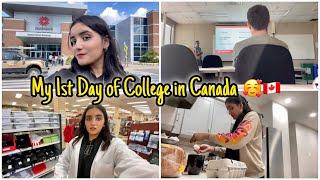 My First Day of College in ||Tyari + Cooking Vlog || International Student Vlog