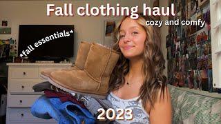 HUGE FALL CLOTHING HAUL 2023