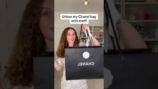 UNBOX MY CHANEL BAG WITH ME #chanelbag #chanel #loveshack #unboxing #girlystyle #bagunboxing #bag