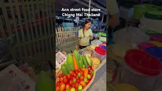 Thai girlfriend has finally setup her Isaan thai street food store in Chiang Mai Thailand