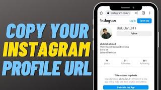 How to copy my Instagram profile URL in 2023? Instagram new update