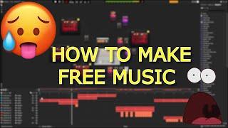 MAKING MUSIC FOR FREE! | HOW TO MAKE MUSIC FOR FREE | AUDIOTOOL TUTORIAL