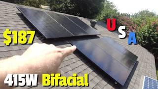 Sirius (USA Assembled) 415W Bifacial Solar Panels