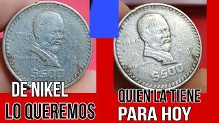 LO COMPRAMOS HOY MISMO, monedas DE CUPRO NIKEL.