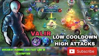 VALIR ULTIMATE COOLDOWN REDUCTION || VALIR BEST BUILD 2023