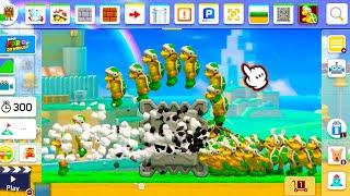 Super Mario Maker 2 - Course Maker | Super Mario 3D World (Hammer Bro Attack)