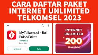 Cara Daftar Paket Internet Unlimited Telkomsel 2024