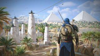 Walking in Assassin's Creed Origins (Ancient Egypt Tour)