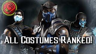 All 32 Sub-Zero Costumes Ranked! | Mortal Kombat Ranking