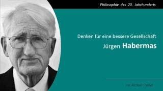 Jürgen Habermas denken für eine bessere Gesellschaft