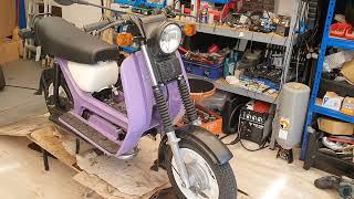 Scheunenfund im Traumzustand - Simson SR50 Roller - originale 150km auf dem Tacho