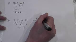 Quadratic Sequences (easy trick to find the nth term)  | GCSE lockdown online learning