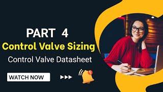 Control Valve Sizing | Part 4 |  Control Valve Datasheet | Instrument Datasheet | Imp Parameters