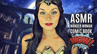 Wonder Woman Reads Her Graphic Novel ~ ASMR