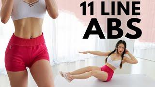 Abs Workout to Get 11 Line Abs | 10 Min Hourglass Abs Workout At Home