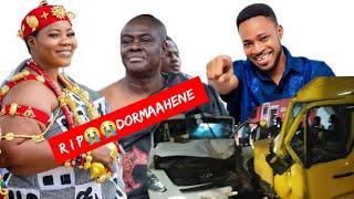 DORMAAHENE GOT S£R!OUS ACC!D£NT  AT U TV PREMISES AFTER KOFI ADOMA WIFE'S  CURS£  HIM HMMM