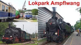 Ampflwang Locomotive Park – Impressions and Steam Train Rides at the ÖGEG anniversary 06/2024