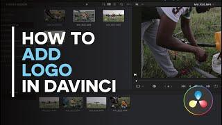 15 - How to add logos to your videos in Davinci Resolve