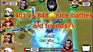 KINGDOM GUARD 401 Vs 848 PVP FIGHTS