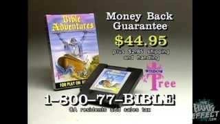 Bible Adventures NES TV Commercial (Wisdom Tree - 1990)