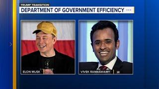 Trump picks Elon Musk, Vivek Ramaswamy to lead Dept. of Government Efficiency