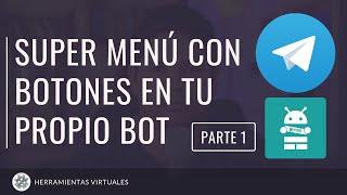 Como usar Menu Builder Bot - Parte 1 | Telegram Bot