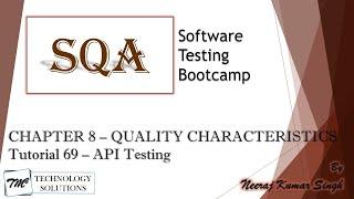 Software Testing Bootcamp | API Testing | Interface Testing | Software Testing Tutorials