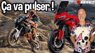 2025 KTM 1390 SUPER ADVENTURE R, DUCATI MULTISTRADA V2 2025 : PRIX !  REEKO Unchained MOTOR NEWS