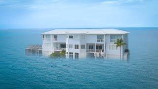 HUGE WAVES Flood our first floor & try to destroy our Ocean Front Home!