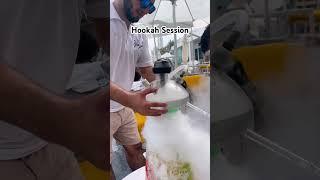Hookah + Dry ICE ka kamaal 
