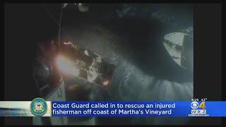 Injured Fisherman Rescued By Coast Guard 60 Miles Off Of Martha's Vineyard