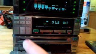 80's Car-hifi: Pioneer vintage Fx-k9 radio test