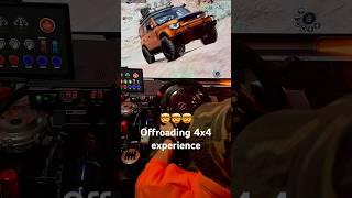  Offroading 4x4 experience w BeamNG drive on my simracing setup #beamngdrive #