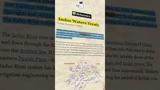 Why Indus water treaty is in news? I StudyIQ IAS