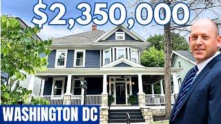 Shepherd Park Home Tour 2024 - Neighborhoods in Northwest Washington DC - DC Real Estate Home Tour