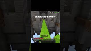 blocktraps part 1 #daily #mcbedrock #minecraft #shorts