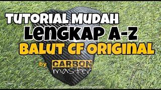 Basic Tutorial Cara Balut (skinning) Original Carbon Fiber